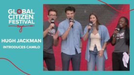 Stage Surprise: Hugh Jackman & 3 Global Citizens Introduce Camilo | Global Citizen Festival NYC 2025
