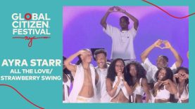 Ayra Starr Surprises with “All The Love/Strawberry Swing” Mashup | Global Citizen Festival NYC 2025