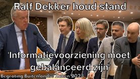 Ralf Dekker (FvD) onder vuur na moties Oekraïne