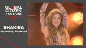 Shakira Sings Her Classic Hit “Whenever, Wherever” | Global Citizen Festival NYC 2025