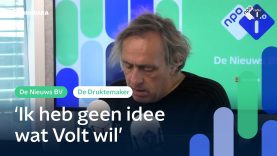 ‘Volt is begonnen aan een wanhoopsoffensief’ | De Druktemaker | NPO Radio 1