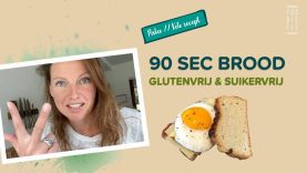 Brood in 90 seconden gemaakt // vrij van gluten en suikers // low carb