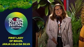 First Lady Janja Lula da Silva Address the Audience | Global Citizen Festival: Amazônia 2025