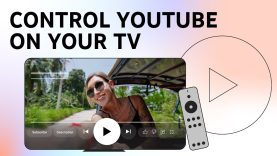 How to control YouTube on your TV